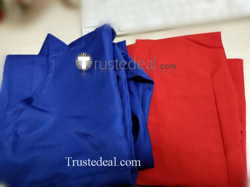 Super Mario Green Blue Overalls Cosplay Costume