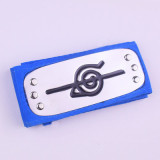 Naruto Sasuke Kakashi Sakura Akatsuki Jiraiya Black Blue Headband Cosplay Props Accessories