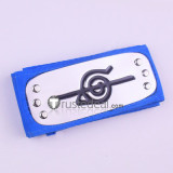 Naruto Sasuke Kakashi Sakura Akatsuki Jiraiya Black Blue Headband Cosplay Props Accessories