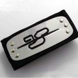 Naruto Sasuke Kakashi Sakura Akatsuki Jiraiya Black Blue Headband Cosplay Props Accessories