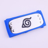 Naruto Sasuke Kakashi Sakura Akatsuki Jiraiya Black Blue Headband Cosplay Props Accessories
