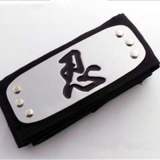 Naruto Sasuke Kakashi Sakura Akatsuki Jiraiya Black Blue Headband Cosplay Props Accessories