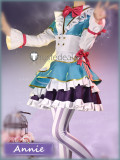 League of Legends LOL Cafe Cuties New Skin Annie Soraka Sivir Gwen Maid Cosplay Costumes