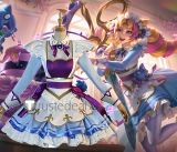 League of Legends LOL Cafe Cuties New Skin Annie Soraka Sivir Gwen Maid Cosplay Costumes