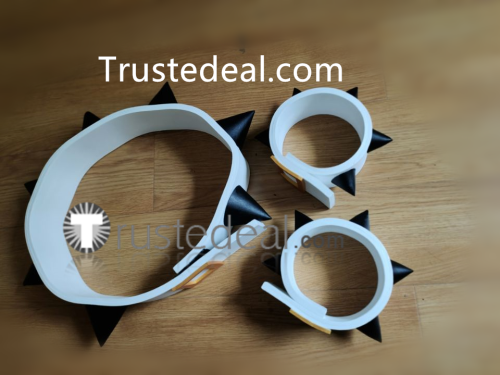 Guilty Gear Xrd Revelator Elphelt Valentine Head Piece Neck Wrist Belts Cosplay Props Accessories