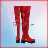 Guilty Gear Elphelt Valentine I-No Red White Cosplay Shoes Boots