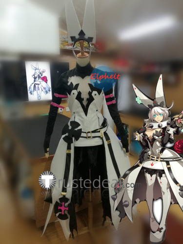 Guilty Gear Xrd Revelator Elphelt Valentine Black Red Cosplay Costumes