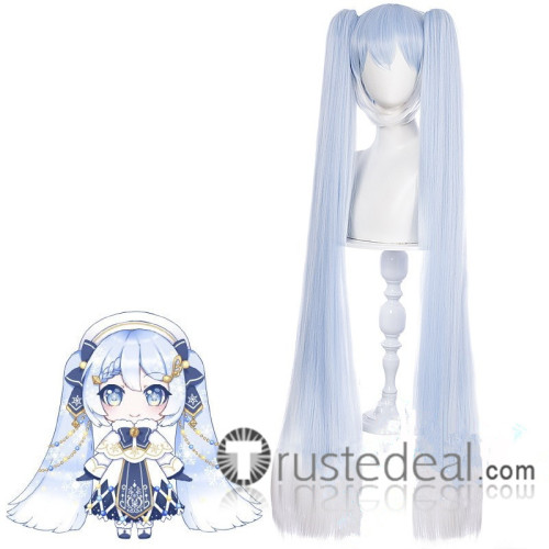 Vocaloid Hatsune Snow Miku 2021 Blue Cosplay Costume