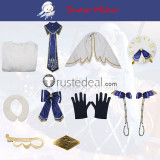Vocaloid Hatsune Snow Miku 2021 Blue Cosplay Costume