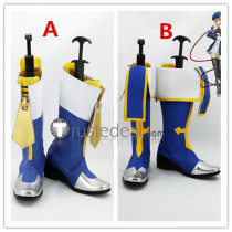 BLAZBLUE Noel Vermillion Cosplay Blue Shoes Boots