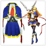 BLAZBLUE Noel Vermillion Blue Cosplay Costumes