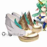 League of Legends LOL Star Guardian Soraka Prestige Cosplay Boots Shoes