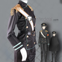 Vtuber Kanae Military Uniform Cape Cosplay Costume