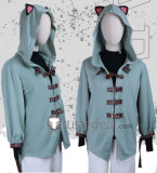 Vtuber Kanae Blue Hoodie Cosplay Costume
