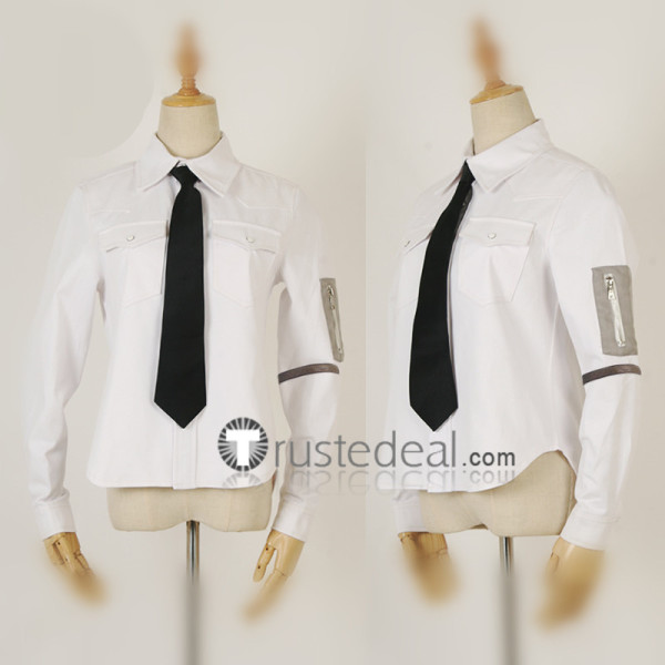 PUBG PlayerUnknown's Battlegrounds White Shirt Cosplay Costume