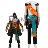 League of Legends LOL Akshan Fae Dragon Ashe Cosplay Costumes