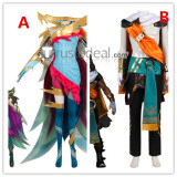 League of Legends LOL Akshan Fae Dragon Ashe Cosplay Costumes