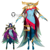 League of Legends LOL Akshan Fae Dragon Ashe Cosplay Costumes