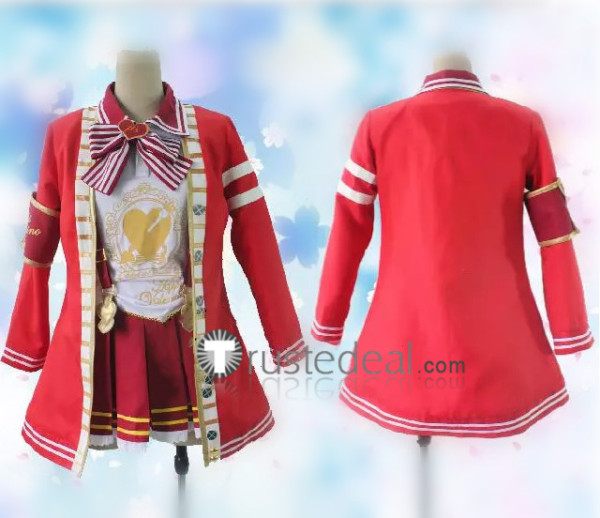 Love Live SR Valentine Chocolate Awakening Cosplay Costume