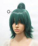 Eto Short Green Styled Cosplay Wig Bun