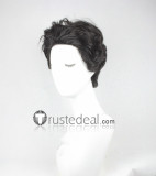X-Men Origins Wolverine Logan Brown Black Curly Cosplay Wigs