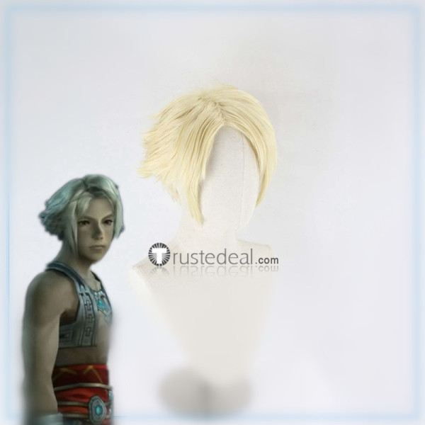 Final Fantasy XII Vaan Blonde Styled Cosplay Wig