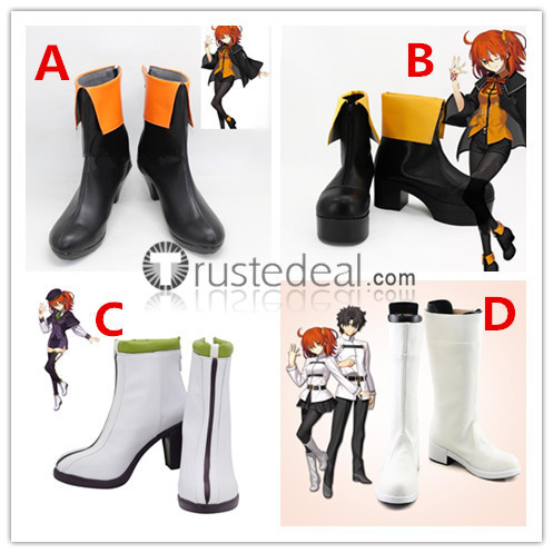 Fate Grand Order FGO Female Master Fujimaru Ritsuka Cosplay Shoes Boots