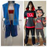 Pokemon Sword and Shield Anime Ash Gou Goh Cosplay Costumes