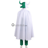 One Piece Page One Green White Cosplay Costume