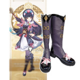 Genshin Impact Signora The Fair Lady Yunjin Yun Jin Shenhe Ms. Hina Female Gorou Cosplay Shoes Boots