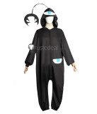 Ousama Ranking Ranking of Kings Kage Jumpsuit Pajamas Black Cosplay Costumes