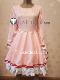 Cardcaptor Sakura Clear Card Episode 2 Sakukra Pink Lolita Battle Cosplay Costume