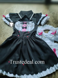 Nekopara Chocola Vanilla Shigure Azuki Maple Cinnamon Coconut Black White Maid Cosplay Costumes