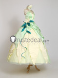 The Princess and the Frog Disney Princess Tiana Dance Dress Cosplay Costume