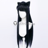 Komi-san wa Comyushou desu Komi Can't Communicate Komi Shouko Osana Najimi Bluish Purple Cosplay Wig Ears