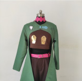 Jojo's Bizarre Adventure Diamond Is Unbreakable Rohan Kishibe White Green Cosplay Costumes