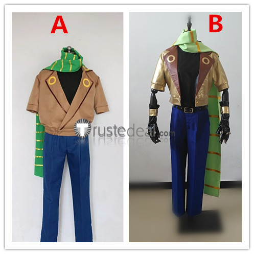 Jojo's Bizarre Adventure Joseph Joestar Cosplay Costumes 1
