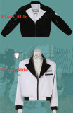 Kamen Rider Black RX Kohtaro Kotaro Minami White Black Reversible Jacket Cosplay Costumes