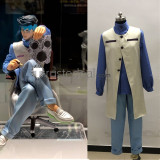 Jojo's Bizarre Adventure Diamond Is Unbreakable Rohan Kishibe Pink Purple Green Cosplay Costumes