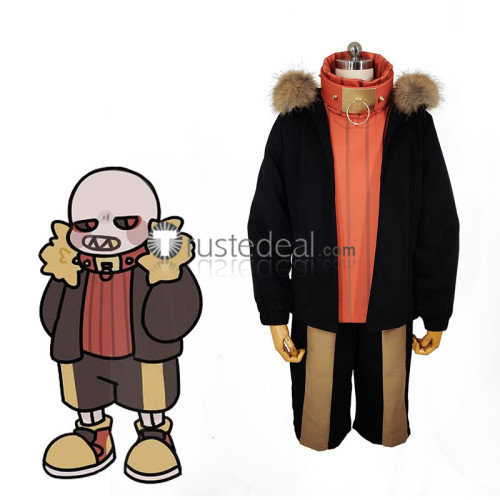Undertale Fell Sans Fellsans Cosplay Costume
