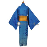 Vocaloid Project DIVA Rin Len Kagamine Kaito Yukata Style Kimono Cosplay Costume