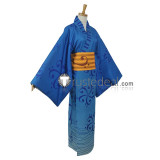 Vocaloid Project DIVA Rin Len Kagamine Kaito Yukata Style Kimono Cosplay Costume