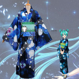 Vocaloid Project DIVA Megurine Luka Hatsune Miku Meiko Yukata Style Kimono Cosplay Costume