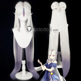 Genshin Impact Qiqi Keqing Ningguang Mona Chongyun Purple Blue Cosplay Wigs