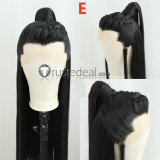 Word of Honor Wen Kexing Zhou Zishu Prince Xie Scorpion King Ye Baiyi Lace Front Black Silver Cosplay Wig