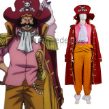 One Piece Captain Gol D Roger Gold Roger Pirate King Cosplay Costumes