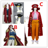 One Piece Captain Gol D Roger Gold Roger Pirate King Cosplay Costumes