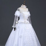 Alice in Wonderland The White Queen Holiday Party Cosplay Costume