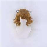 Danganronpa Trigger Happy Havoc Chihiro Fujisaki Brown Cosplay Wig