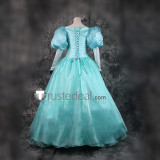 The Little Mermaid Disney Princess Ariel Pink Blue Dress Holiday Cosplay Costumes 2